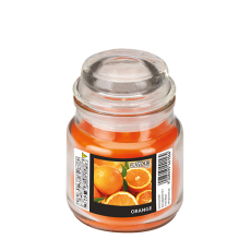 Flavour by GALA Bonbonglas mit Wachsfüllung Ø 60 mm · 85 mm orange - Orange